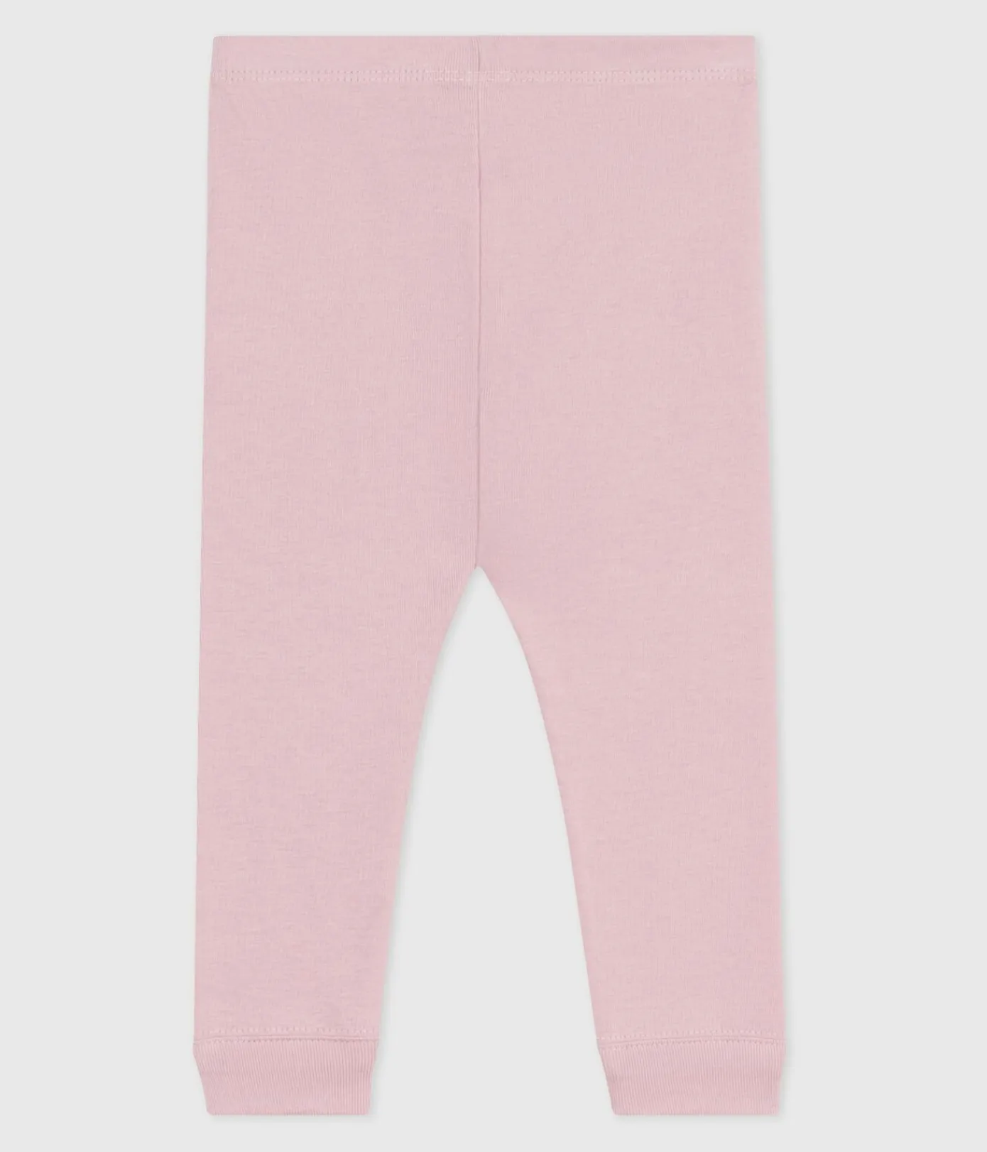 Petit Bateau Shorts, Hosen, Leggings*Baby-Leggings aus einfarbiger Baumwolle rosa JOLI