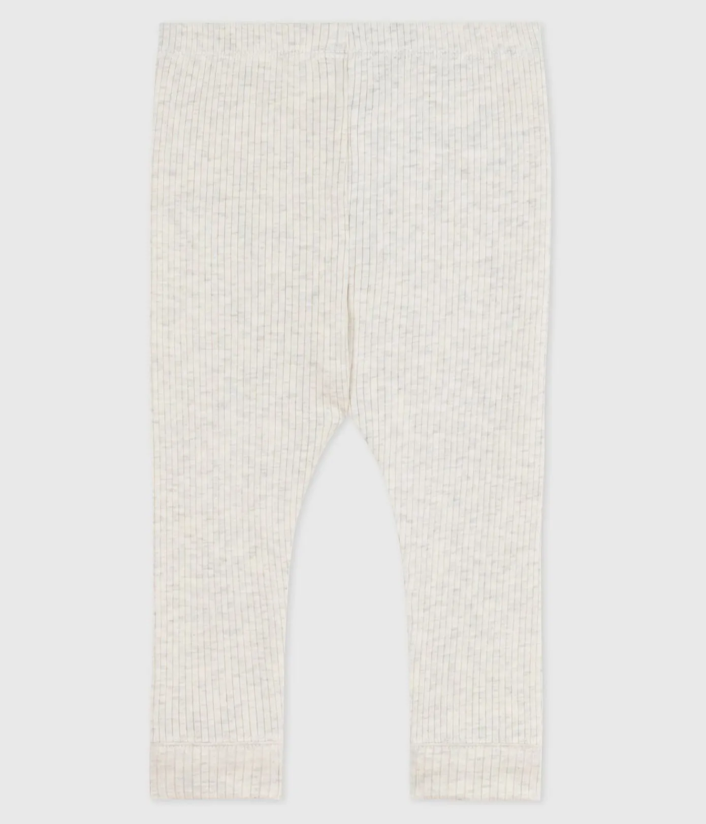 Petit Bateau Shorts, Hosen, Leggings*Baby-Leggings aus einfarbiger Baumwolle beige MONTELIMAR CHINE
