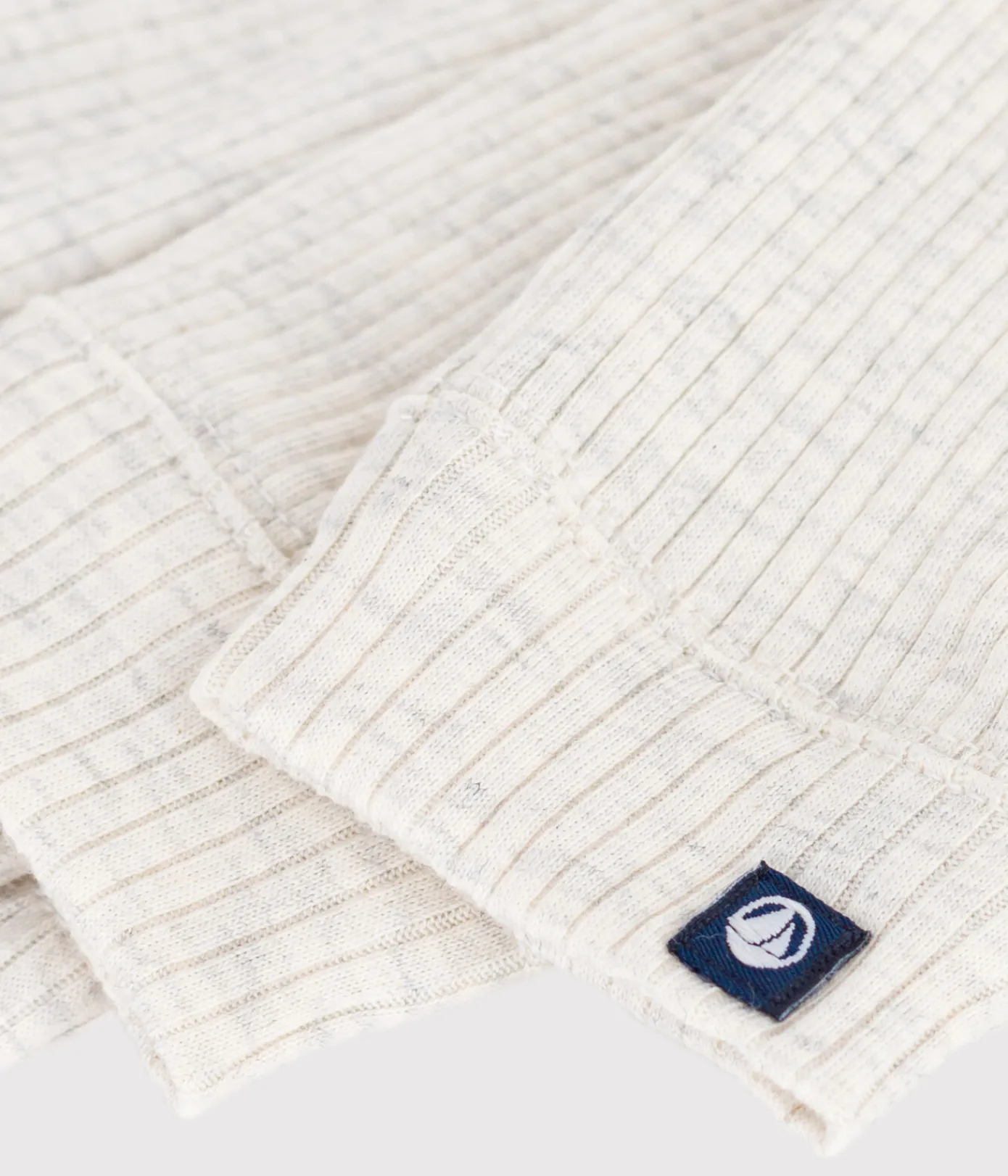 Petit Bateau Shorts, Hosen, Leggings*Baby-Leggings aus einfarbiger Baumwolle beige MONTELIMAR CHINE
