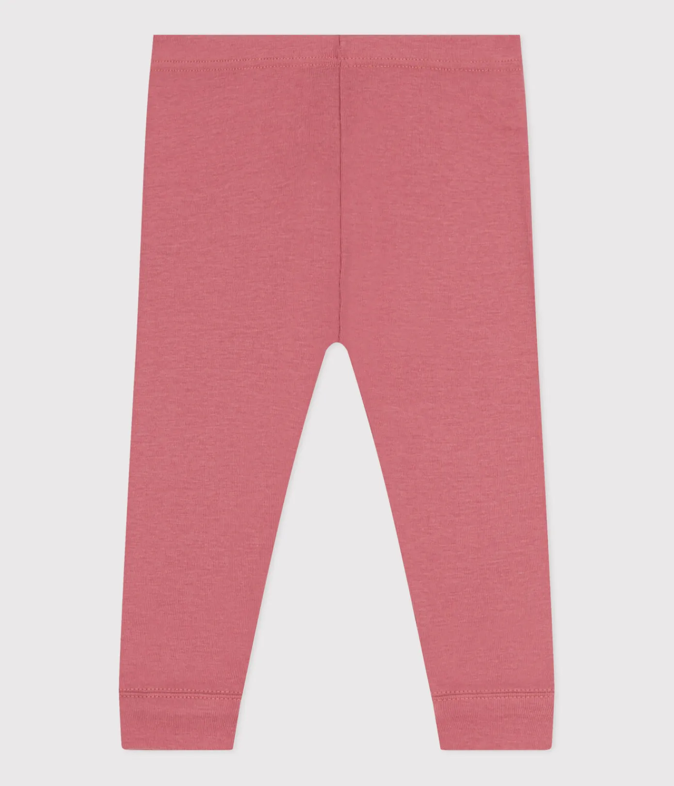 Petit Bateau Shorts, Hosen, Leggings*Baby-Leggings aus einfarbiger Baumwolle rosa ROSEWOOD