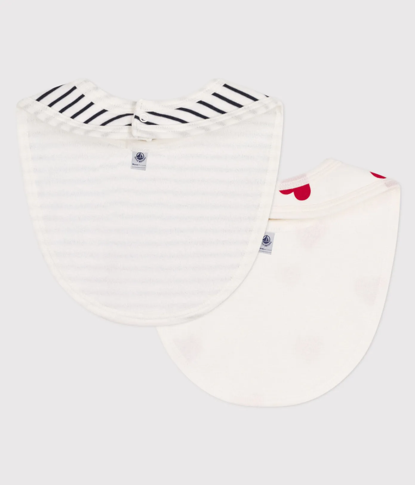 Petit Bateau Lätzchen|Newborn*BABY-LÄTZCHEN AUS BAUMWOLLE IM 2ER-SET variante 2