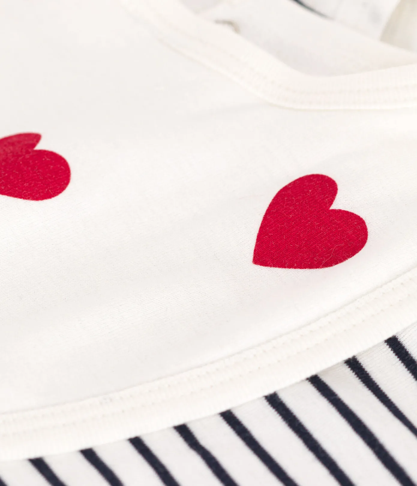 Petit Bateau Lätzchen|Newborn*BABY-LÄTZCHEN AUS BAUMWOLLE IM 2ER-SET variante 2