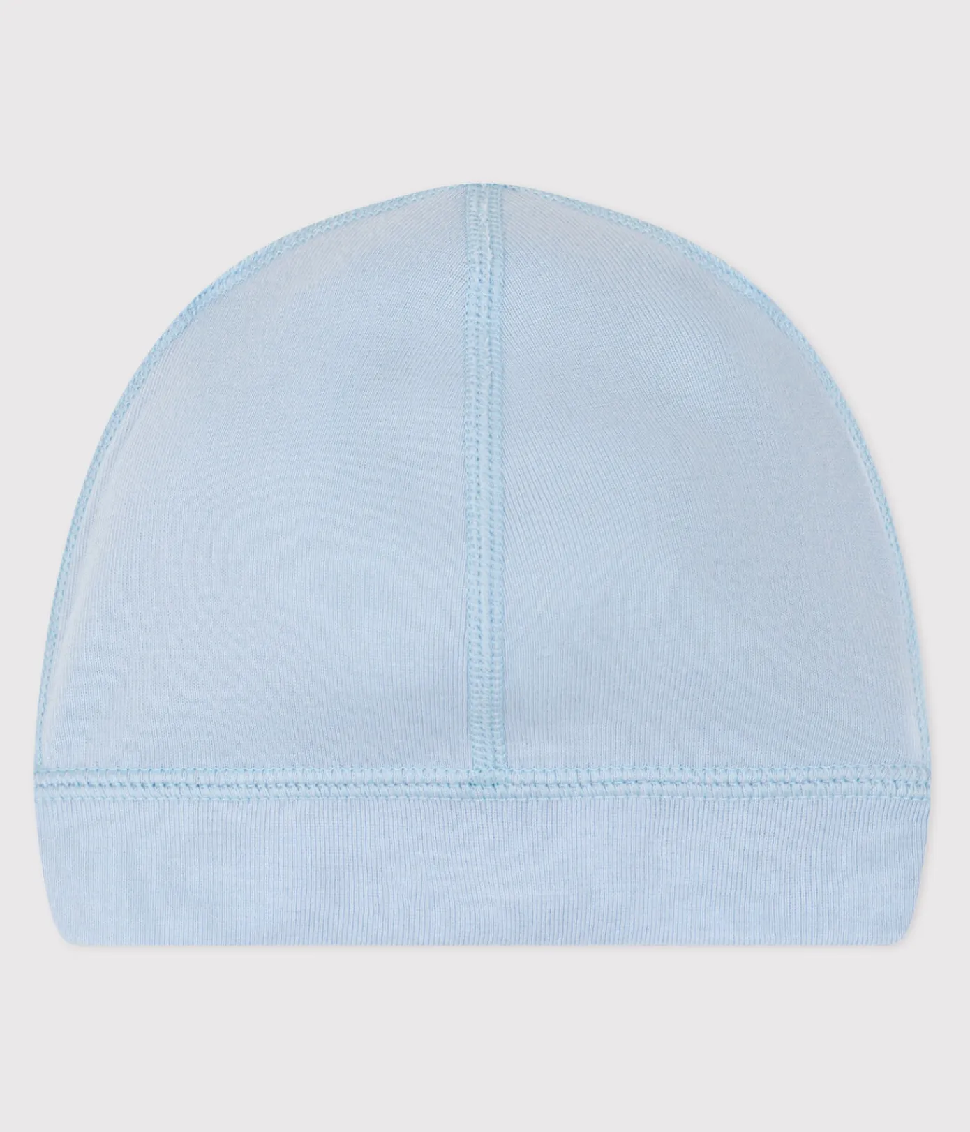 Petit Bateau Accessoires, Sonnenhüte, Caps|Newborn*Baby-Mütze aus einfarbiger Baumwolle blau TOUDOU