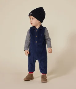 Petit Bateau Sets, Overalls & Latzhosen*Baby-Overall aus Cord CREPUSCULE