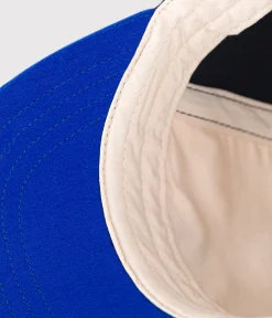 Petit Bateau Accessoires, Sonnenhüte, Caps*Baby-Schirmmütze aus Baumwolle blau SMOKING/weiss MULTICO