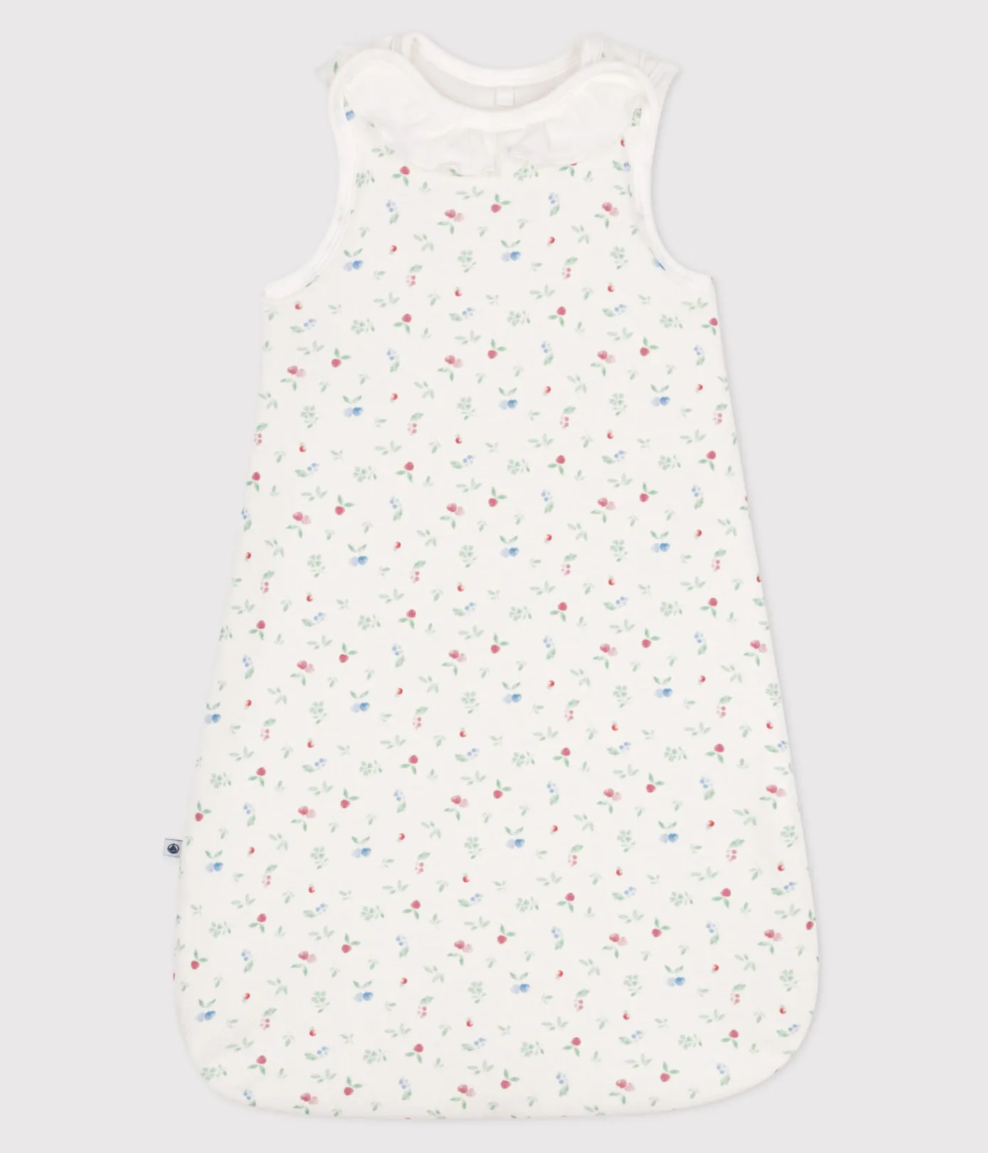 Petit Bateau Schlafsäcke, Decken|Newborn*Babyschlafsack aus Baumwolle mit Frucht-Motiv TOG-Wert 2 weiss MARSHMALLOW/weiss MULTICO
