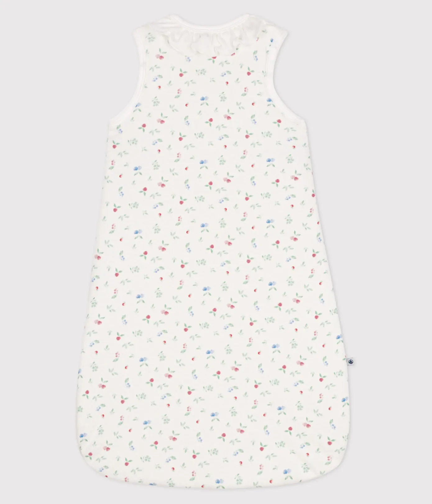 Petit Bateau Schlafsäcke, Decken|Newborn*Babyschlafsack aus Baumwolle mit Frucht-Motiv TOG-Wert 2 weiss MARSHMALLOW/weiss MULTICO