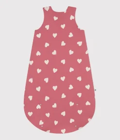 Petit Bateau Schlafsäcke, Decken|Newborn*Baby-Schlafsack aus Baumwolle TOG-Wert-Wert 2,5 rosa ROSEWOOD/ AVALANCHE