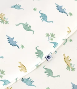 Petit Bateau Schlafsäcke, Decken|Newborn*Babyschlafsack aus Baumwolle mit Dinos TOG-Wert 2 weiss MARSHMALLOW/weiss MULTICO