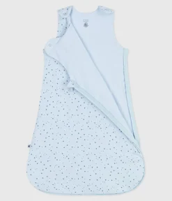 Petit Bateau Schlafsäcke, Decken|Newborn*Babyschlafsack aus Baumwolle mit Sternmotiv TOG-Wert 1,5 FRAICHEUR/ ADRIATIC