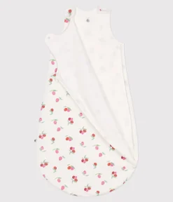 Petit Bateau Schlafsäcke, Decken|Newborn*Babyschlafsack aus Baumwolle mit Blumenmotiv TOG-Wert 1 weiss MARSHMALLOW/weiss MULTICO
