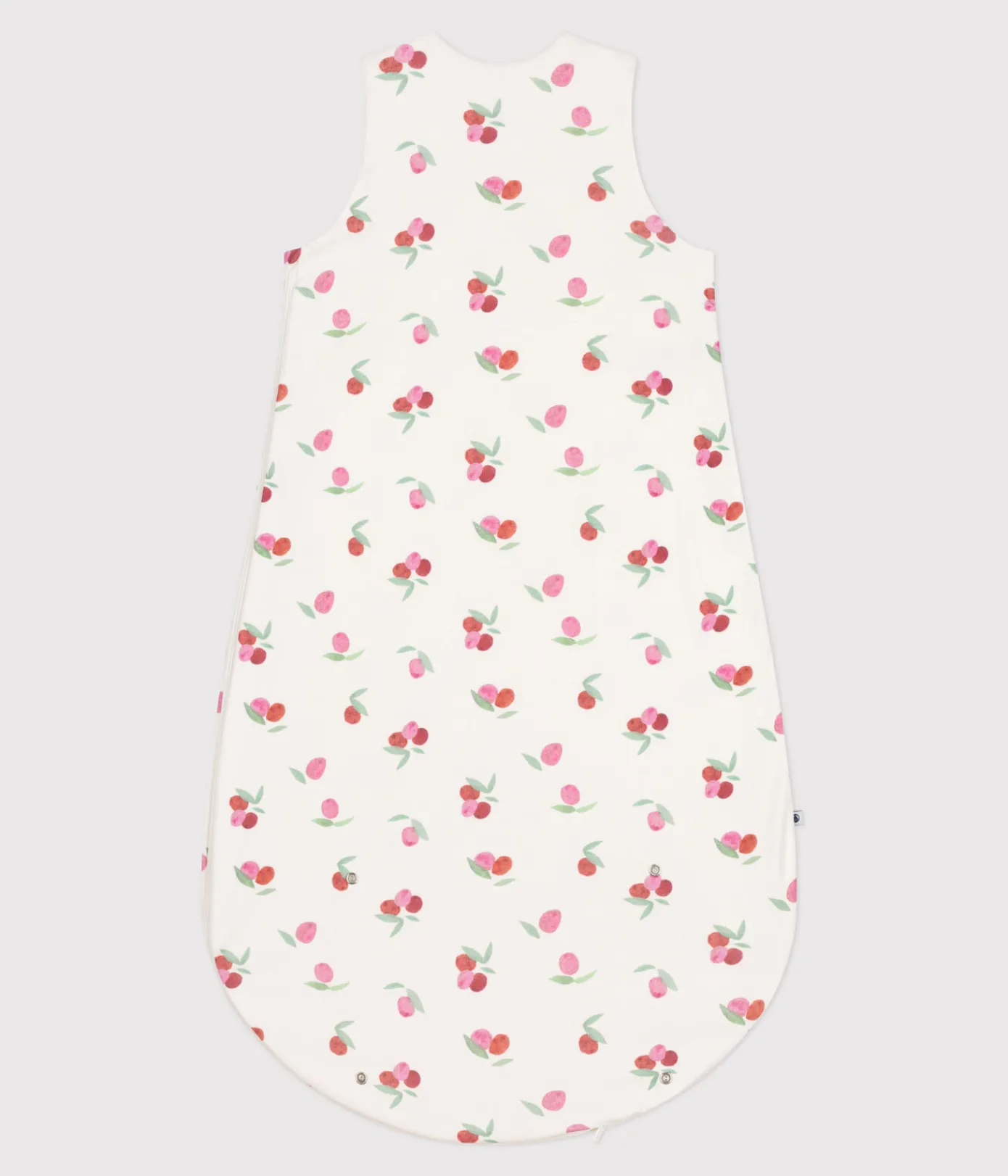 Petit Bateau Schlafsäcke, Decken|Newborn*Babyschlafsack aus Baumwolle mit Blumenmotiv TOG-Wert 1 weiss MARSHMALLOW/weiss MULTICO