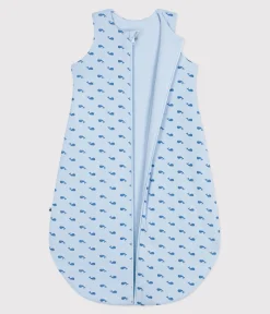 Petit Bateau Schlafsäcke, Decken|Newborn*Babyschlafsack aus Baumwolle mit Walmotiv TOG-Wert 2 blau TOUDOU/ ALASKA