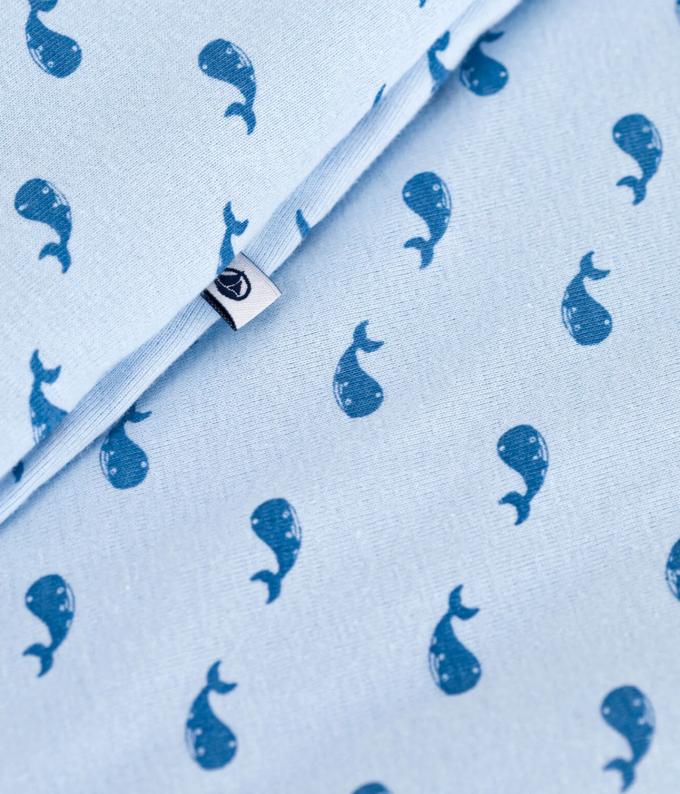 Petit Bateau Schlafsäcke, Decken|Newborn*Babyschlafsack aus Baumwolle mit Walmotiv TOG-Wert 2 blau TOUDOU/ ALASKA