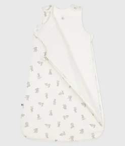 Petit Bateau Schlafsäcke, Decken|Newborn*Baby-Schlafsack aus Baumwolle TOG-Wert 2 weiss MARSHMALLOW/grau GRIS
