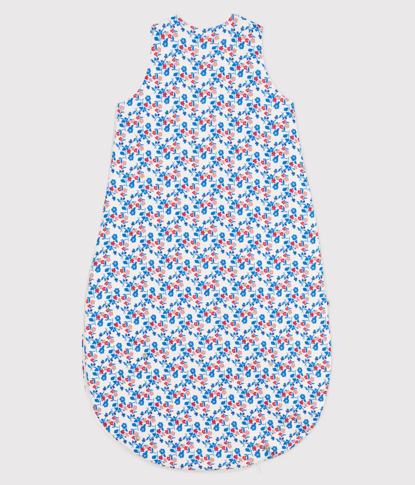 Petit Bateau Schlafsäcke, Decken|Newborn*Babyschlafsack aus Baumwolle mit Blumenmotiv TOG-Wert 2 weiss MARSHMALLOW/weiss MULTICO