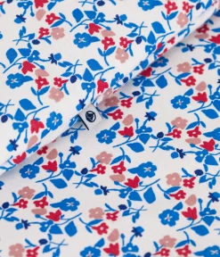 Petit Bateau Schlafsäcke, Decken|Newborn*Babyschlafsack aus Baumwolle mit Blumenmotiv TOG-Wert 2 weiss MARSHMALLOW/weiss MULTICO