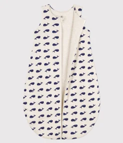 Petit Bateau Schlafsäcke, Decken|Newborn*Babyschlafsack aus Baumwolle mit Walmotiv TOG-Wert 2 beige MONTELIMAR/blau MEDIEVAL