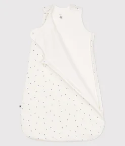 Petit Bateau Schlafsäcke, Decken|Newborn*Babyschlafsack aus bedruckter Baumwolle, TOG 1,5 weiss MARSHMALLOW/blau ALASKA