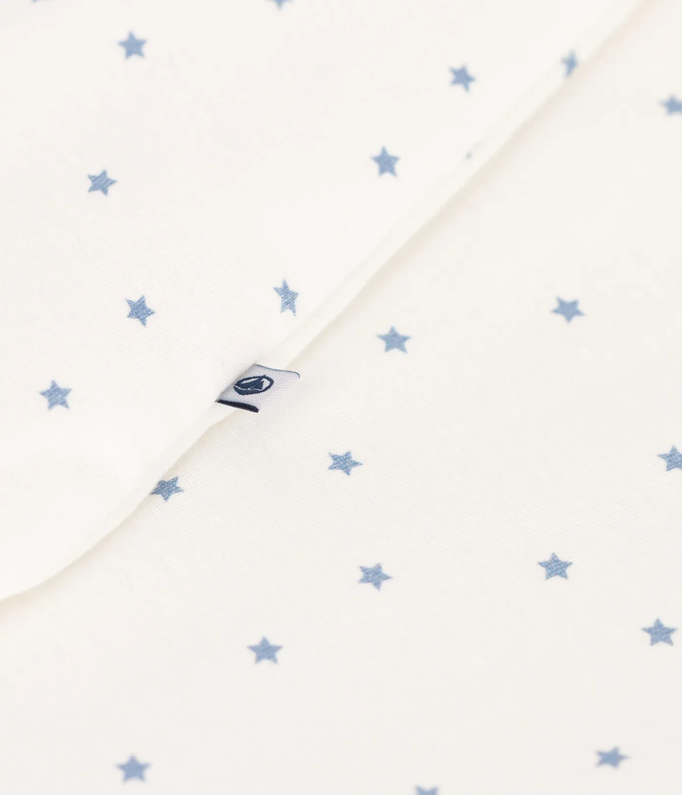 Petit Bateau Schlafsäcke, Decken|Newborn*Babyschlafsack aus bedruckter Baumwolle, TOG 1,5 weiss MARSHMALLOW/blau ALASKA
