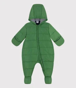 Petit Bateau Jacken, Anoraks*Baby-Schneeanzug grün PALMERAIE
