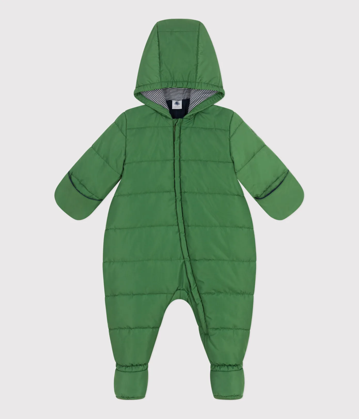 Petit Bateau Jacken, Anoraks*Baby-Schneeanzug grün PALMERAIE