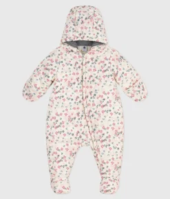 Petit Bateau Jacken, Anoraks*Baby-Schneeanzug aus Polyester MILK/ MULTICO