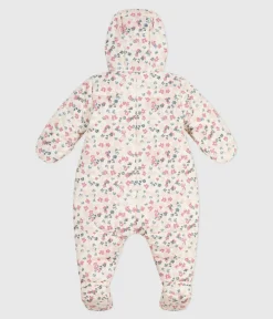 Petit Bateau Jacken, Anoraks*Baby-Schneeanzug aus Polyester MILK/ MULTICO