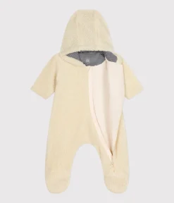 Petit Bateau Jacken, Anoraks|Newborn*Baby-Schneeanzug aus Sherpa naturfarben AVALANCHE