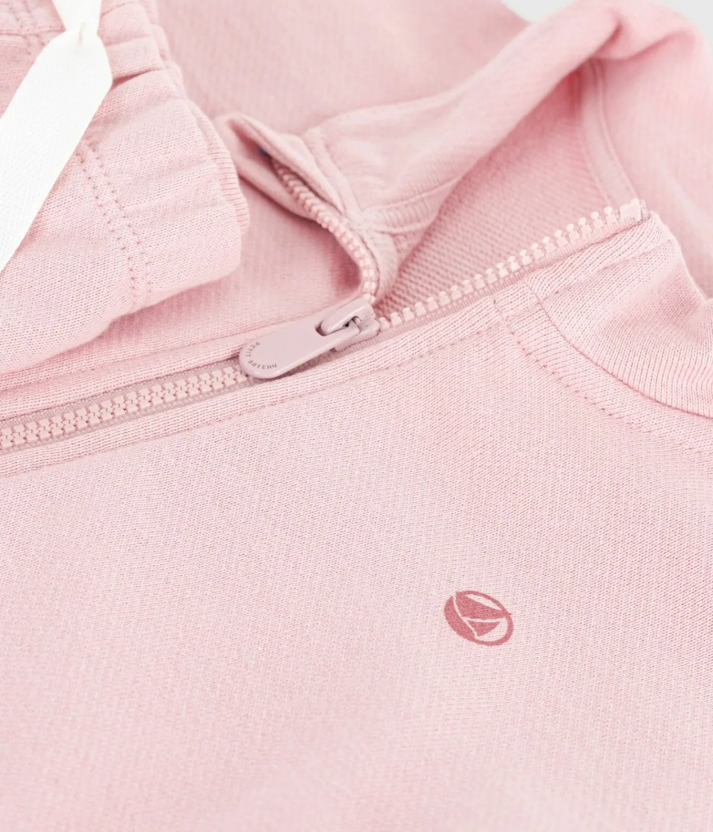 Petit Bateau Sets, Overalls & Latzhosen*Baby-Set Sweatshirt und Hose aus einfarbiger Baumwolle rosa JOLI