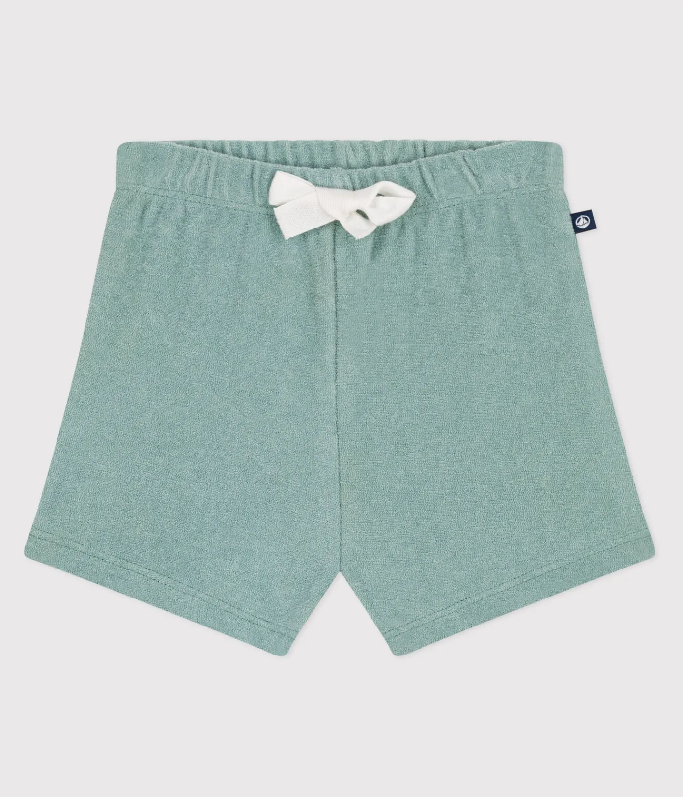 Petit Bateau Shorts, Hosen, Leggings*Baby-Shorts aus Baumwoll-Frottee grün PAUL