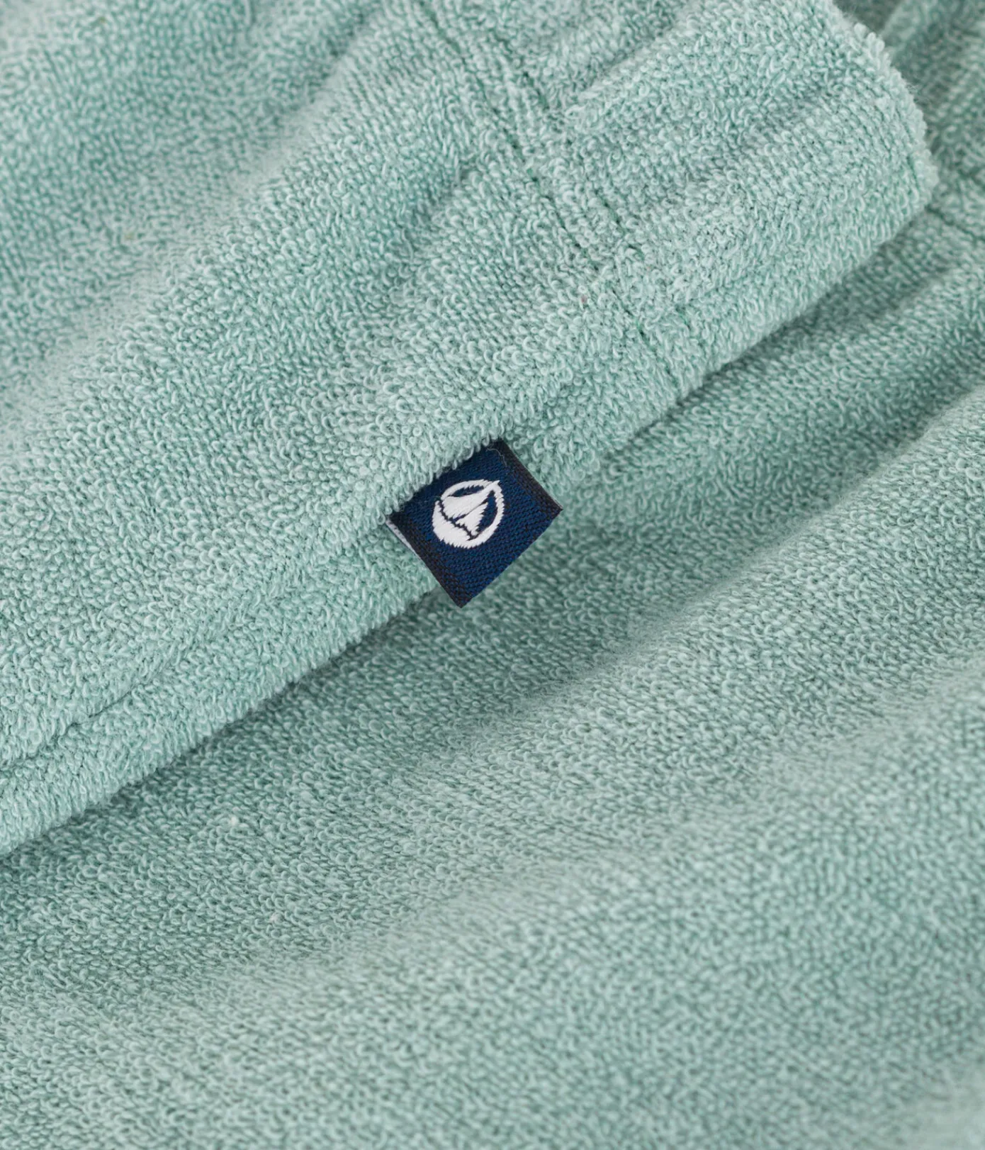 Petit Bateau Shorts, Hosen, Leggings*Baby-Shorts aus Baumwoll-Frottee grün PAUL