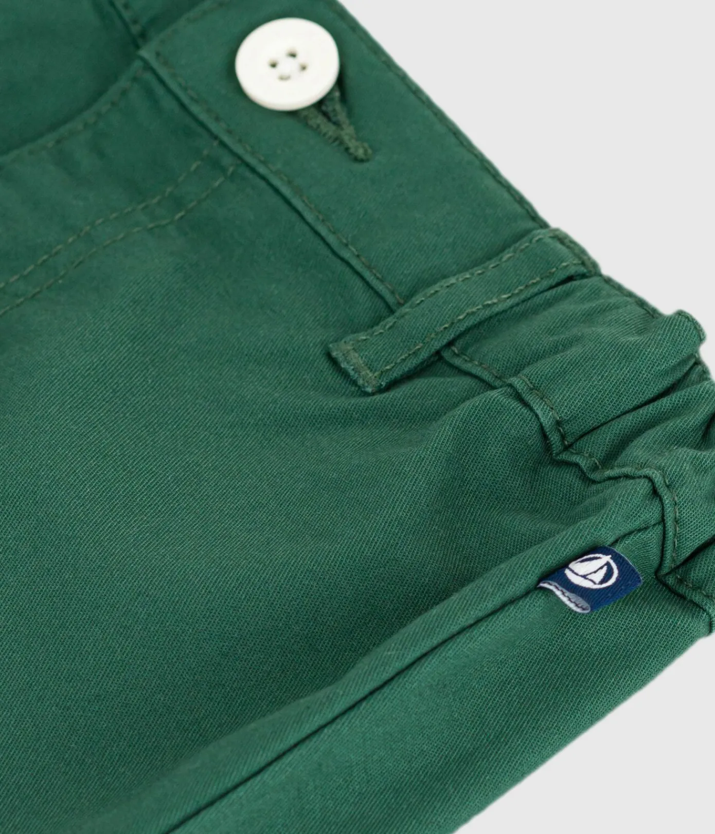 Petit Bateau Shorts, Hosen, Leggings*Baby-Shorts aus einfarbigem Serge WILLOW