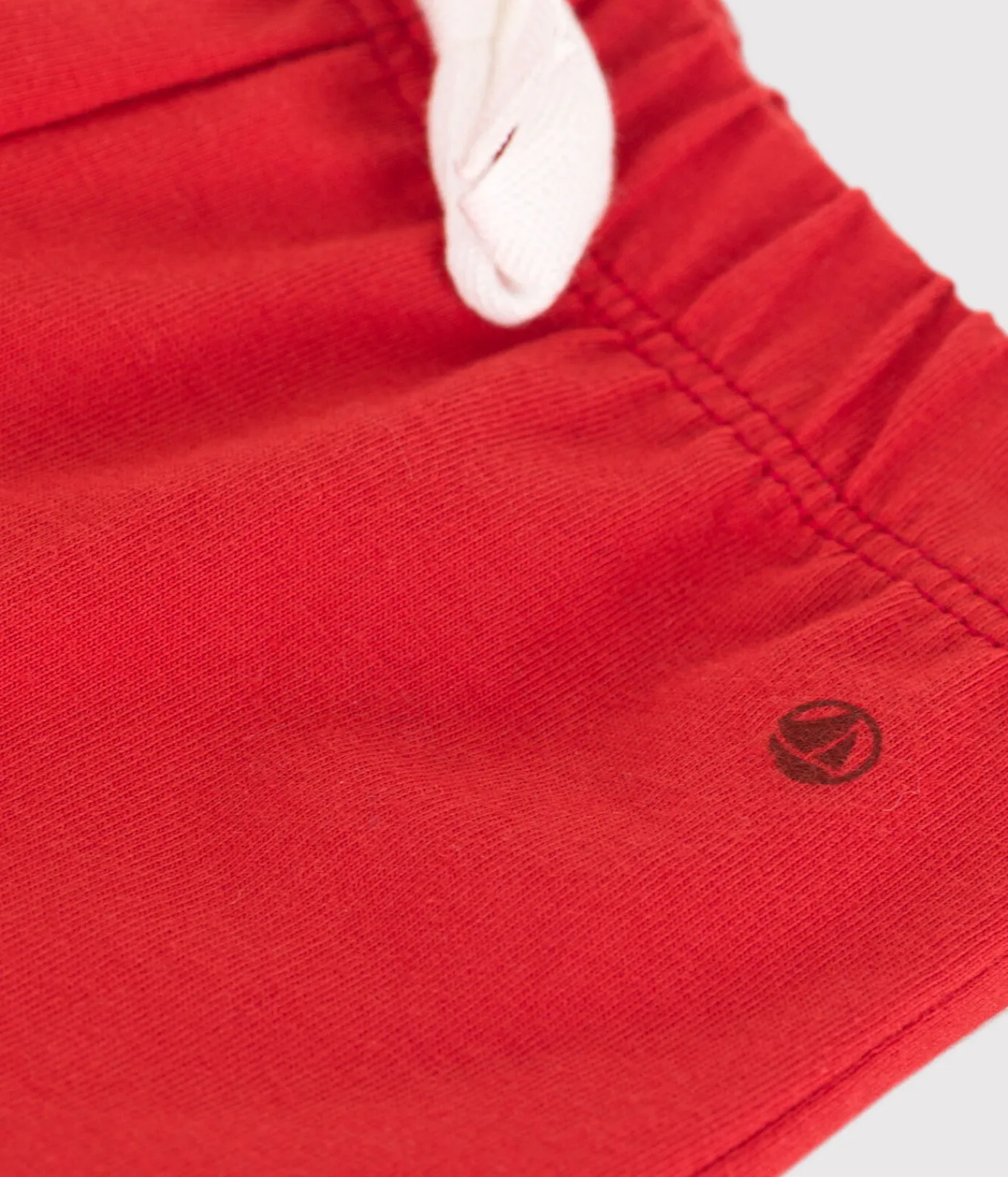 Petit Bateau Shorts, Hosen, Leggings*Baby-Shorts aus einfarbiger Baumwolle ROT AURORA