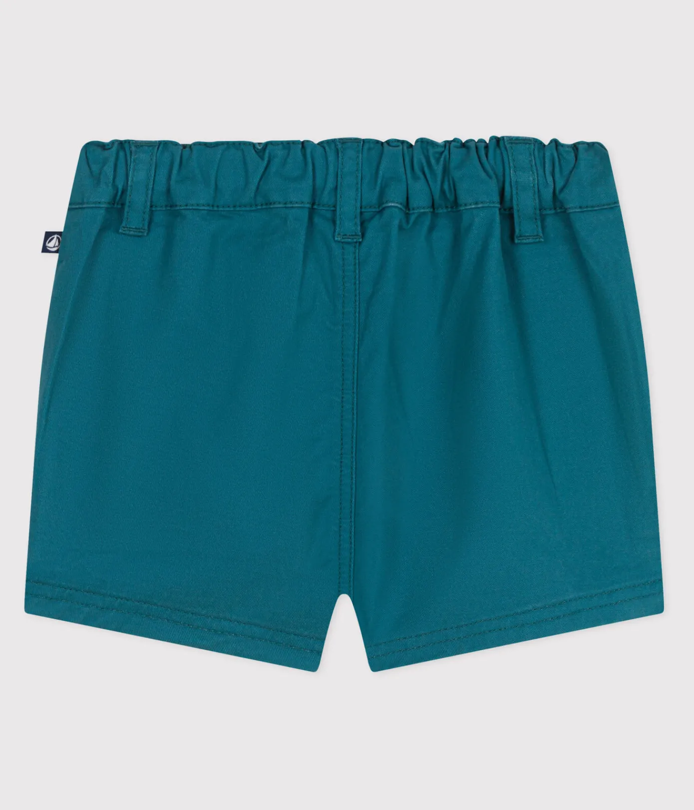 Petit Bateau Shorts, Hosen, Leggings*Baby-Shorts aus einfarbigem Sergestoff grün DRAGONFLY
