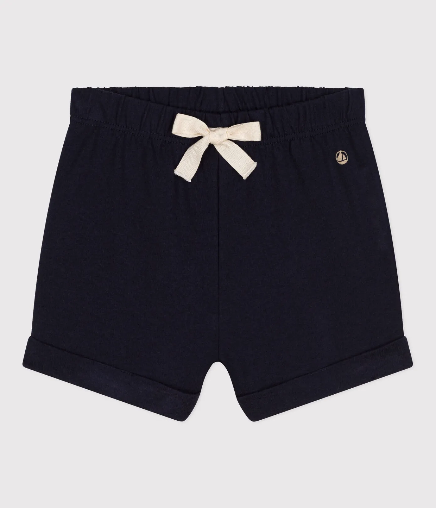 Petit Bateau Shorts, Hosen, Leggings*Baby-Shorts aus leichtem Jerseystoff blau SMOKING