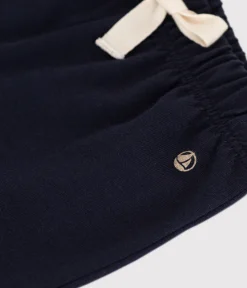 Petit Bateau Shorts, Hosen, Leggings*Baby-Shorts aus leichtem Jerseystoff blau SMOKING