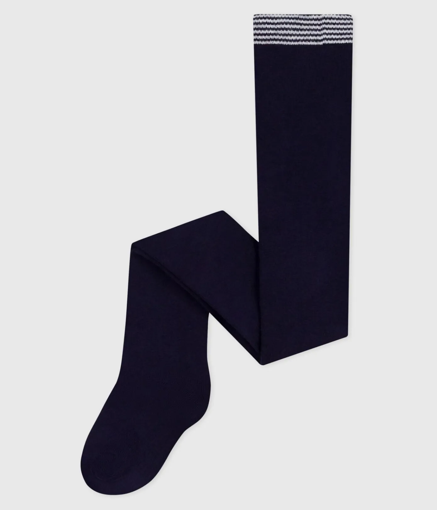 Petit Bateau Socken, Schühchen*Baby-Strumpfhose aus einfarbigem Baumwolljersey SOIR