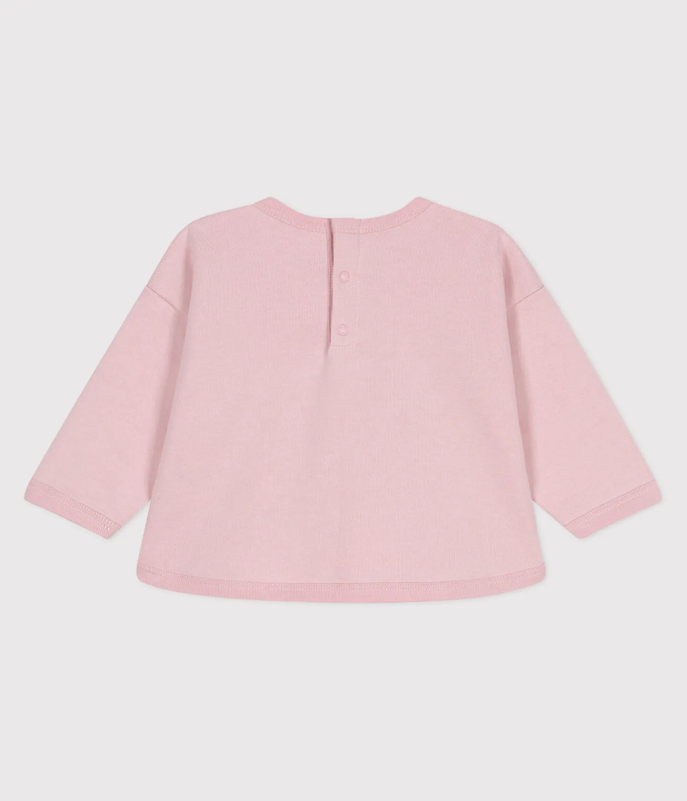 Petit Bateau Pullover, Cardigans*Baby-Sweatshirt aus Baumwolle mit Vintage-Motiv rosa JOLI