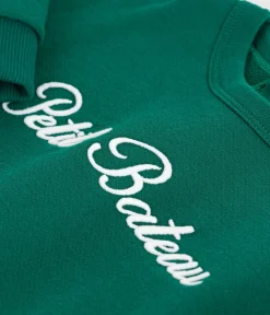Petit Bateau Pullover, Cardigans*Baby-Sweatshirt aus Baumwolle mit -Stickerei grün EVERGREEN