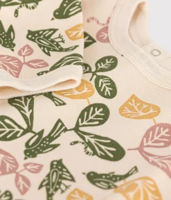 Petit Bateau Pullover, Cardigans*Baby-Sweatshirt aus Molton weiss AVALANCHE/ MULTICO