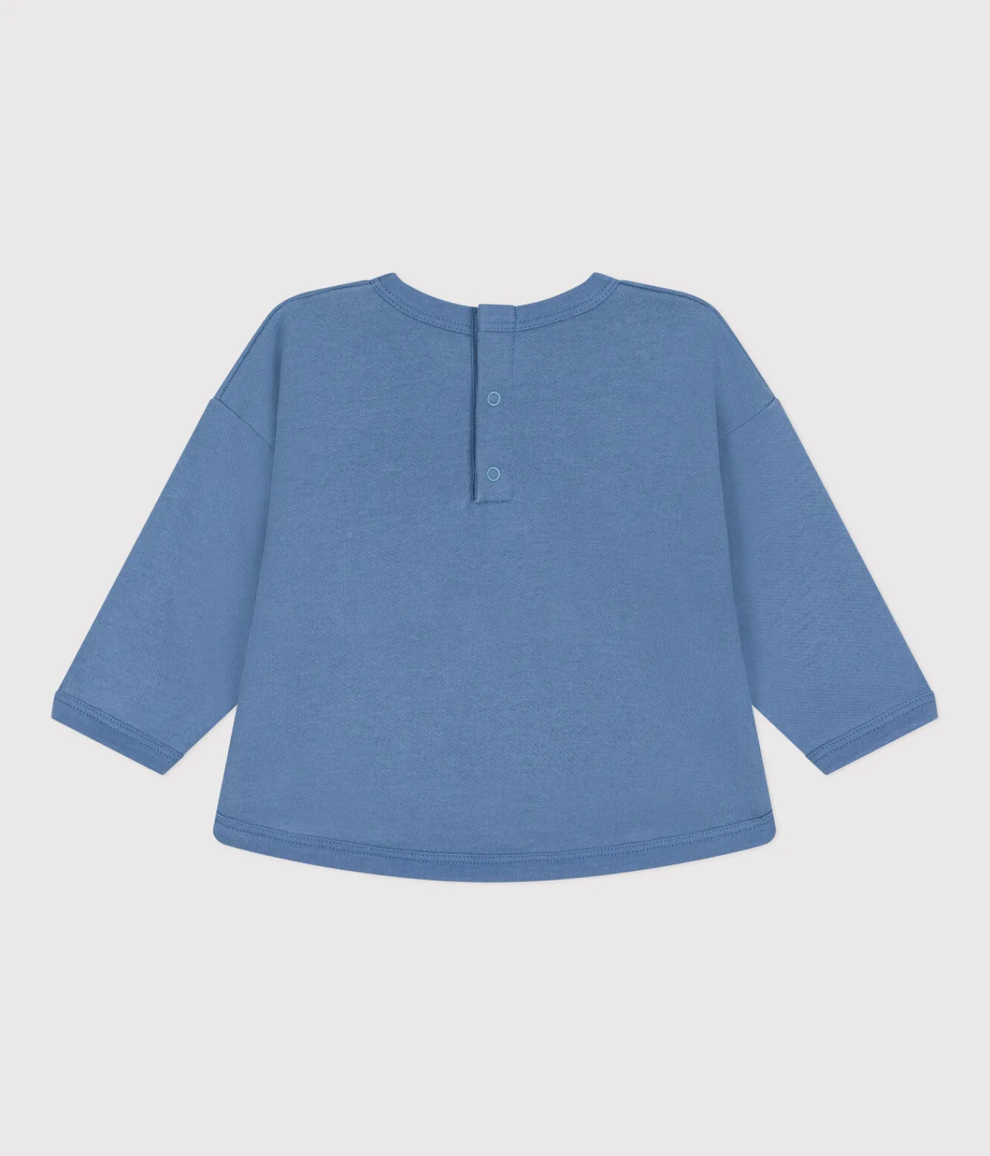 Petit Bateau Pullover, Cardigans*Baby-Sweatshirt aus Molton blau BEACH
