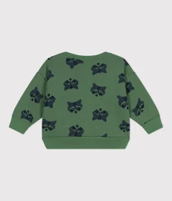 Petit Bateau Pullover, Cardigans*Baby-Sweatshirt aus Molton PALMERAIE/ MULTICO