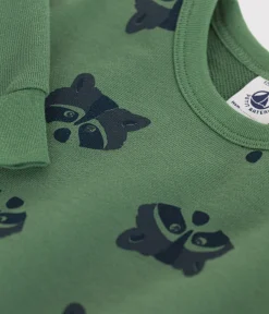 Petit Bateau Pullover, Cardigans*Baby-Sweatshirt aus Molton PALMERAIE/ MULTICO