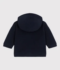 Petit Bateau Pullover, Cardigans*Baby-Sweatshirt aus Polar-Fleece blau SMOKING