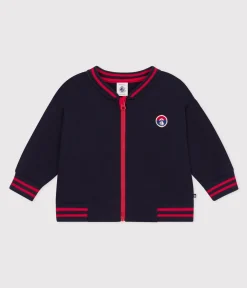 Petit Bateau Pullover, Cardigans*Baby-Teddy aus dichtem Jersey blau SMOKING