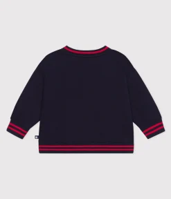 Petit Bateau Pullover, Cardigans*Baby-Teddy aus dichtem Jersey blau SMOKING
