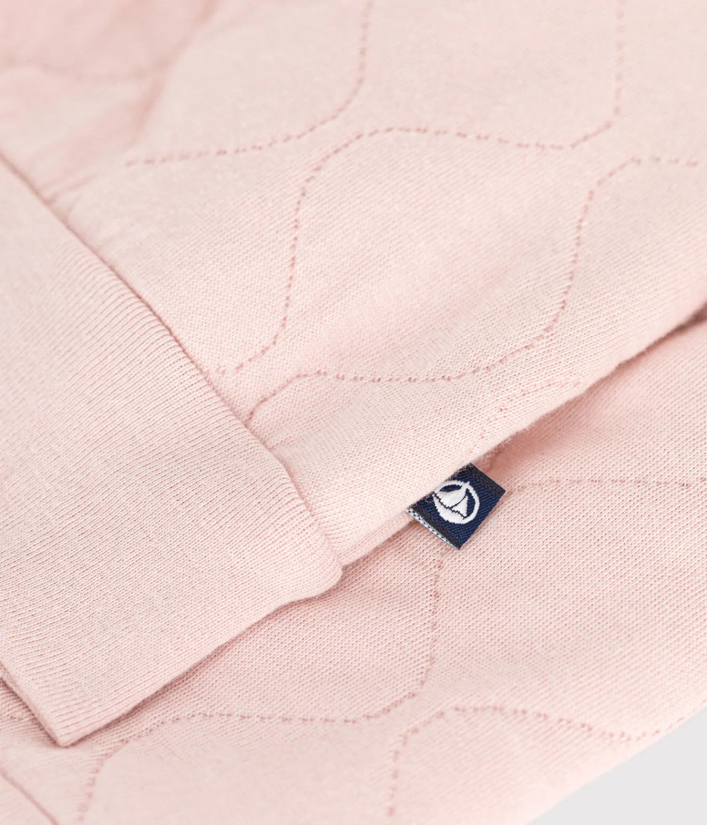 Petit Bateau Pullover, Cardigans*Baby-Teddyjacke aus gestepptem Doppeljersey rosa SALINE