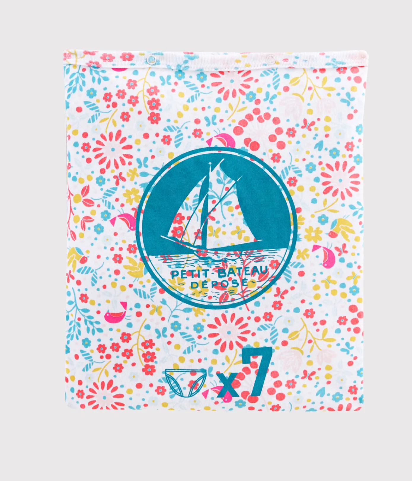 Petit Bateau Bhs, Slips, Bodys*Überraschungsset aus 7 Slips für Damen variante 1