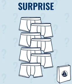 Petit Bateau Unterhosen, Boxershorts*Überraschungsset mit 7 Boxershorts für Jungen variante 1